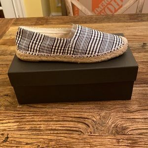 Jcrew plaid espadrilles. NWT